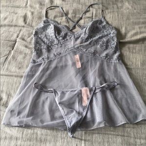 Victoria’s Secret babydoll w/ matching thong
